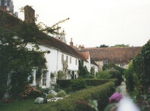 An image of  houses at The Close, Chich Cathedral